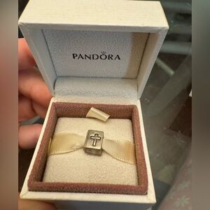 Pandora Silver Bible Charm